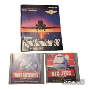 Flight Adventures Big Jets TSC Flight Simulator Add On Microsoft Pilots Handbook